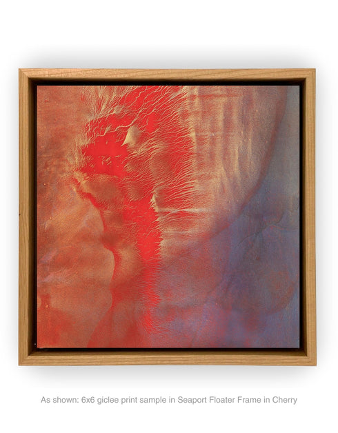 Hearts on Fire | Framed Giclee Print on Canvas